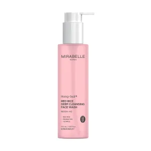 ' Korea Red Rice Deep Cleansing Face Wash with Probiotics and Totarol, Pink