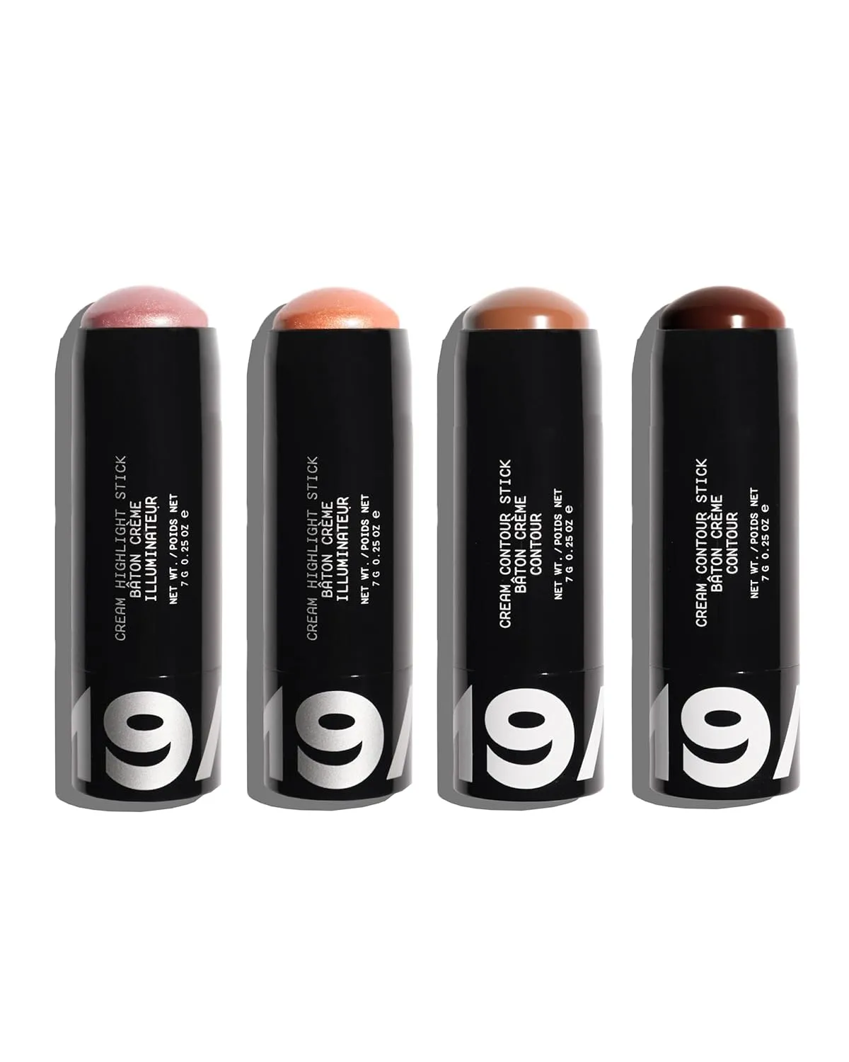 19/99 Cream Highlight Stick All-Over Face Highlight | Cruelty-Free, Vegan, Responsible Beauty (Perla)