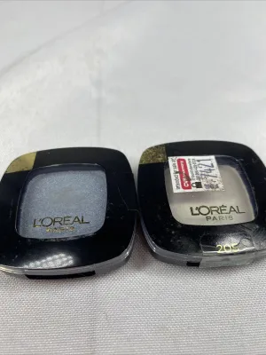 (2) L'Oreal 205/210 Colour Riche Eyeshadow Petite Perle Pearl Argentic Blue