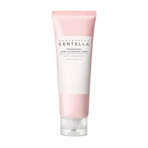 2pcs Pink Salt Rose Facial Cleanser Snow Grass Deep Cleansing Refreshing and Gentle Exfoliating Deep Pore Facial Cleanser 125ml Moisturizing