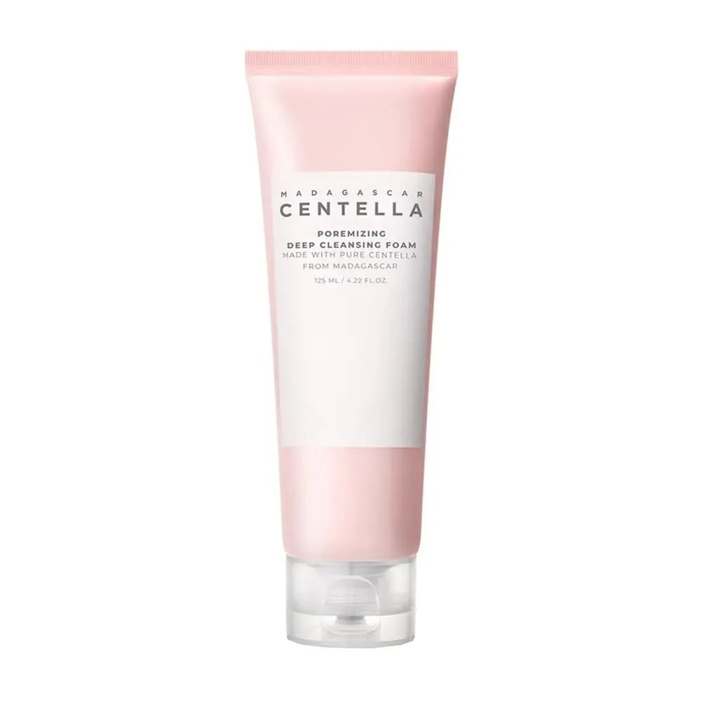 2pcs Pink Salt Rose Facial Cleanser Snow Grass Deep Cleansing Refreshing and Gentle Exfoliating Deep Pore Facial Cleanser 125ml Moisturizing