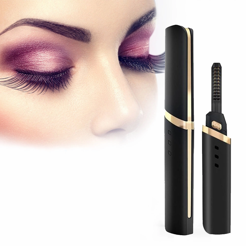 360 ¡ã Rotary Head USB Rechargeable Quick Heating Long Lasting Eyelash Curling Device
