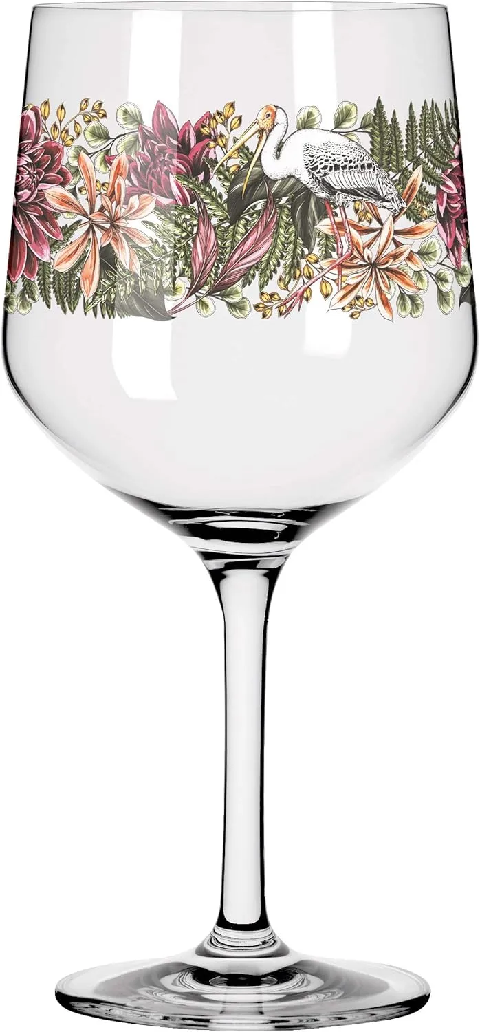 3691001 Schattenfauna #1 Gin Set, Crystal Glass, Multicoloured