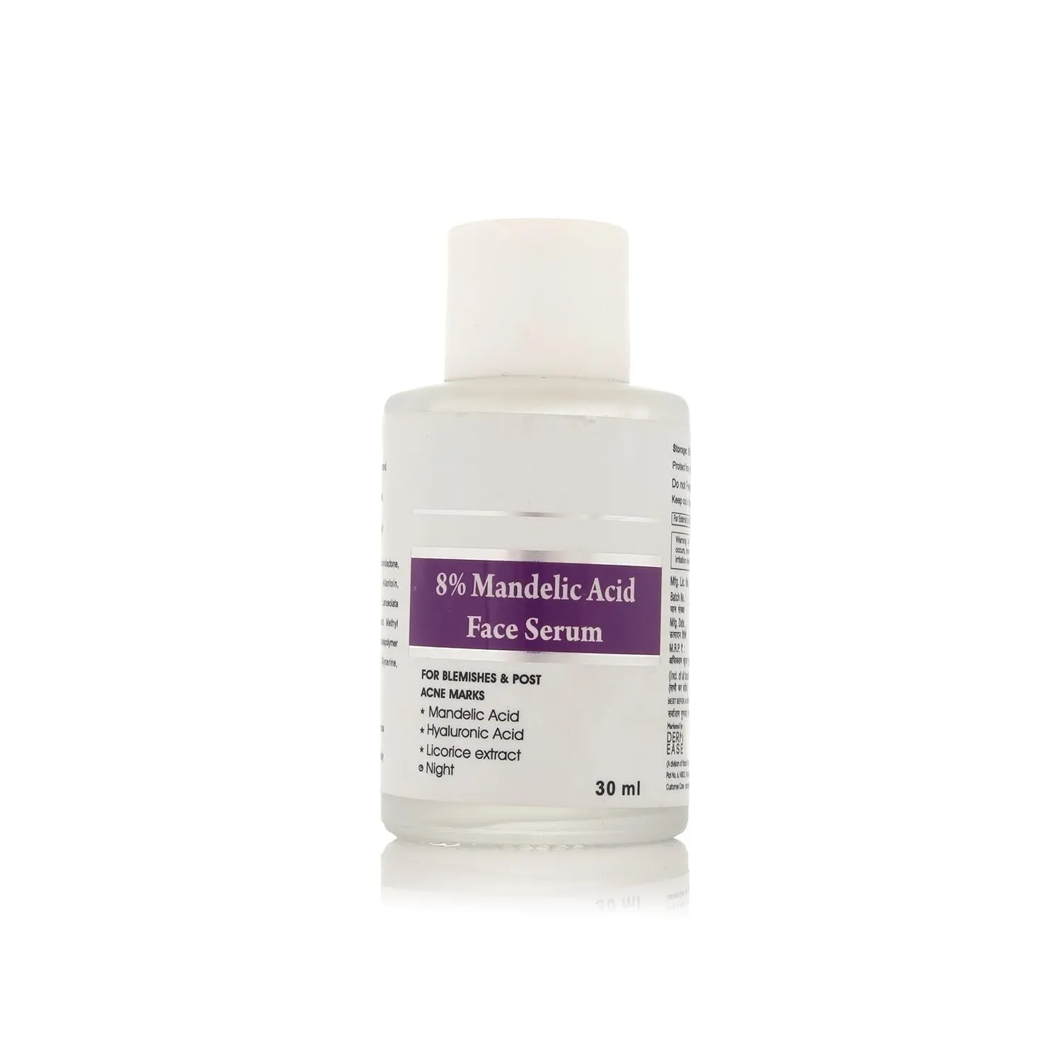 8% Mandelic Acid Face Serum 30 ML | Face Serum for Blemishes & Reduces Acne, Dark Spots (Buy 2 Quantity Get 1 Quantity Free)