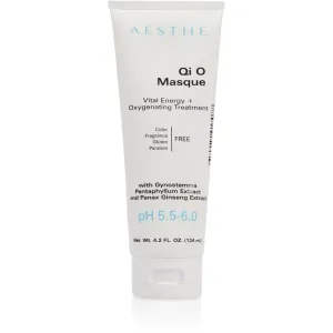 Aesthe Qi O Masque - Vital Energy - Natural Chinese Herbal Mask - Antioxidant-Rich Botanicals - Smooth & Detoxify Damaged, Combination or Oily Skin - Gynostemma, Ginseng, Fruit Extracts - 4.2 fl oz