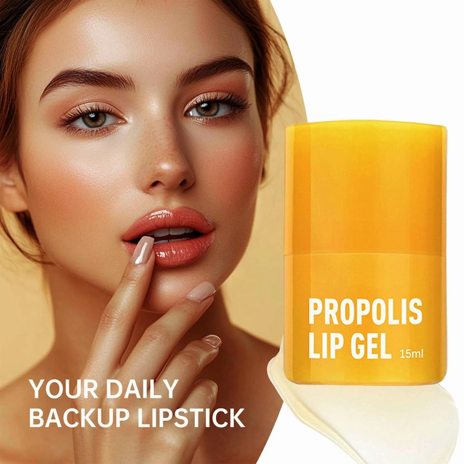 Aesthelabs Lip Healing Honey Butter, Honey Lip Balm, Hydrating Overnight Lip Balm, 12H Hydrating Vegan Lip Balm's with Propolis for Woman (4pcs)