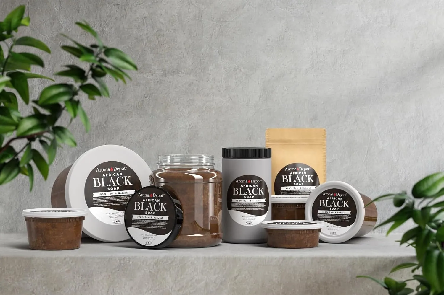 African Black Soap Paste 3.5 lbs. 100% Natural Raw soap for Acne, Eczema, Psoriasis, and Dry Skin Scar Removal Face And Body Wash. Handmade imported from Ghana
