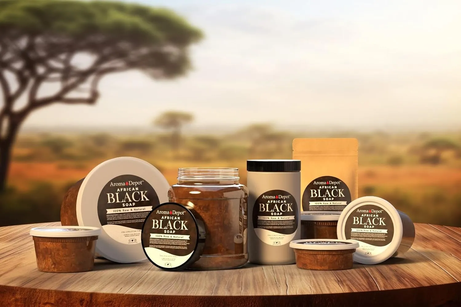 African Black Soap Paste 3.5 lbs. 100% Natural Raw soap for Acne, Eczema, Psoriasis, and Dry Skin Scar Removal Face And Body Wash. Handmade imported from Ghana