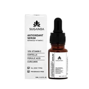 Antioxidant Vitamin C Face Serum for Acne Removal, Dark Spots, Wrinkle Prevention, Hydrated Clear and Radiant Skin (10ml)