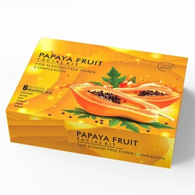 apaya Fruit Facial Kit for Men, Women for Glowing Skin (260 Gram - 10 ml)