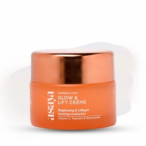 Asa/ya Vitamin C Moisturizer | Hydrating & Brightening Face Cream | With Niacinamide, Peptides & Hyaluronic Acid | Boosts Collagen, Firms Skin & Reduces Fine Lines| 50g