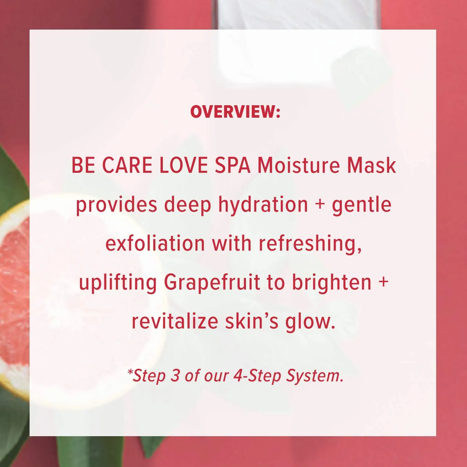 BCL SPA Organic Pink Grapefruit moisture mask for hands, foot mask, and body mask skin care spa treatment for women at home or professional spa with argan oil, olive oil, aloe vera, and kelp 16 fl oz