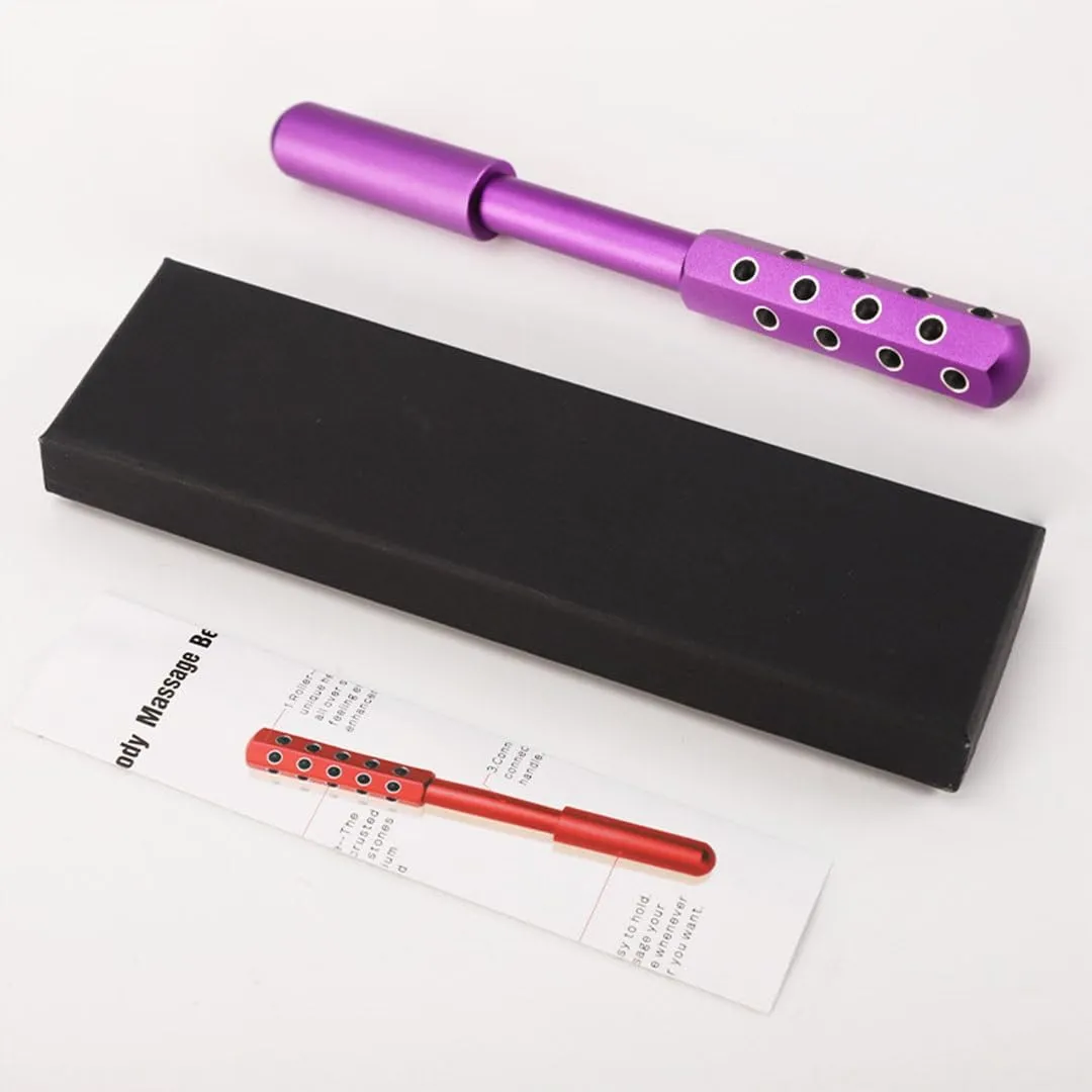 Beauty Sculptor Roller – Uplifting Facial Massager for Skin Firming and Glow, Anti-Aging Face Tool for Daily Skincare Routine, Made of Germanium Alloy with Portable Ergonomic Design(24 Ge Pink,1 PCS)