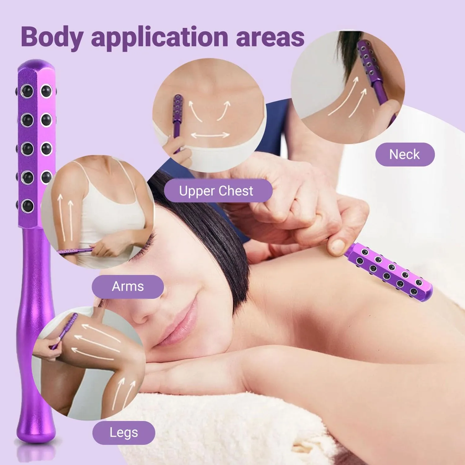 Beauty Sculptor Roller – Uplifting Facial Massager for Skin Firming and Glow, Anti-Aging Face Tool for Daily Skincare Routine, Made of Germanium Alloy with Portable Ergonomic Design(24 Ge Pink,1 PCS)