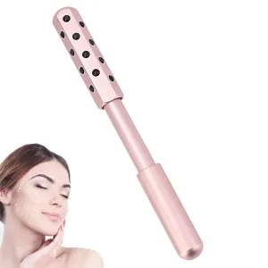 Beauty Sculptor Roller – Uplifting Facial Massager for Skin Firming and Glow, Anti-Aging Face Tool for Daily Skincare Routine, Made of Germanium Alloy with Portable Ergonomic Design(24 Ge Pink,1 PCS)