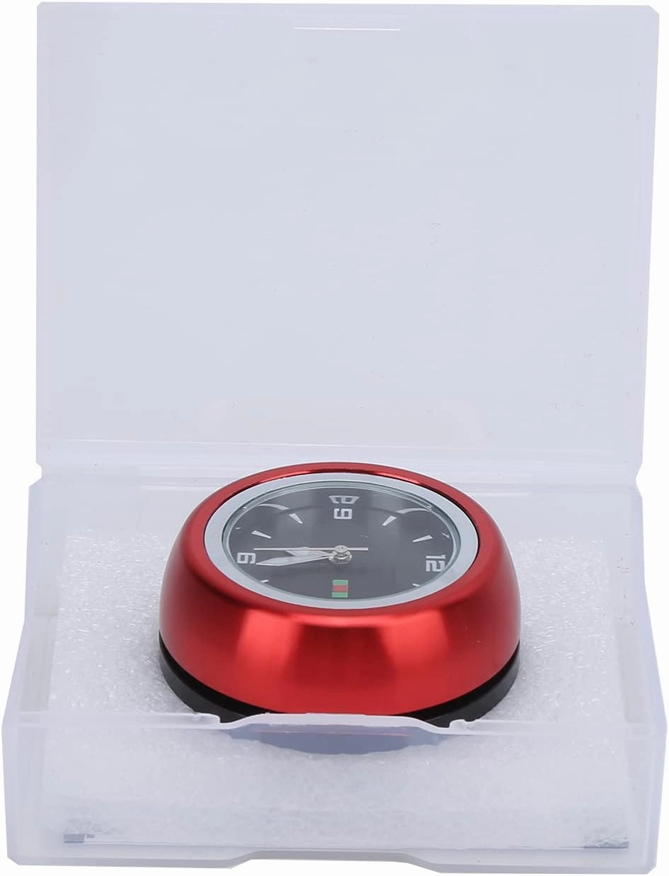 Bike Headset Stem Watch with LED Light Aluminum for Mountain Biking Outdoor Cycling Accessories