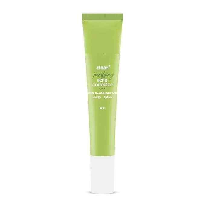 BK Clear  Purifying Acne Corrector with Green Tea & Salicylic Acid | For Acne Reduce Face Cream | Clarifies & Hydrates Skin | 20 g