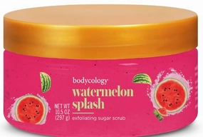 Body~cology Exfoliating Sugar Scrub, Watermelon Splash, 10.5 oz