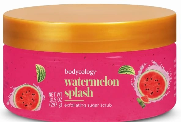 Body~cology Exfoliating Sugar Scrub, Watermelon Splash, 10.5 oz