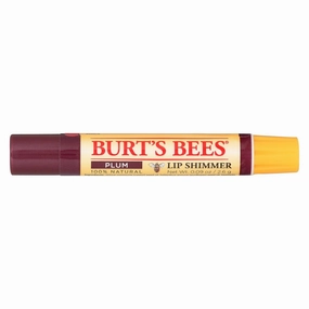 Burts Bees Lip Shimmer - Plum - Case Of 4 - 0.09 Oz