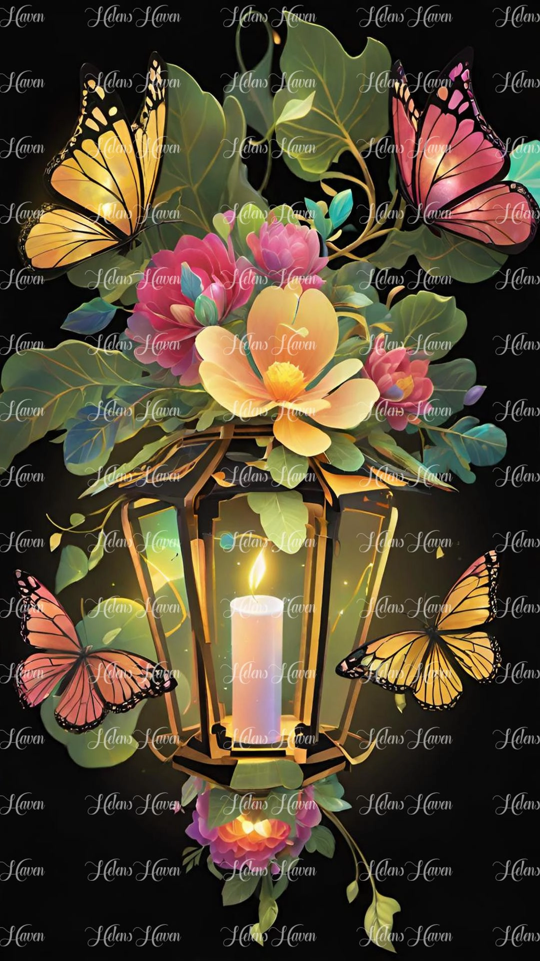 Butterfly Night Lantern
