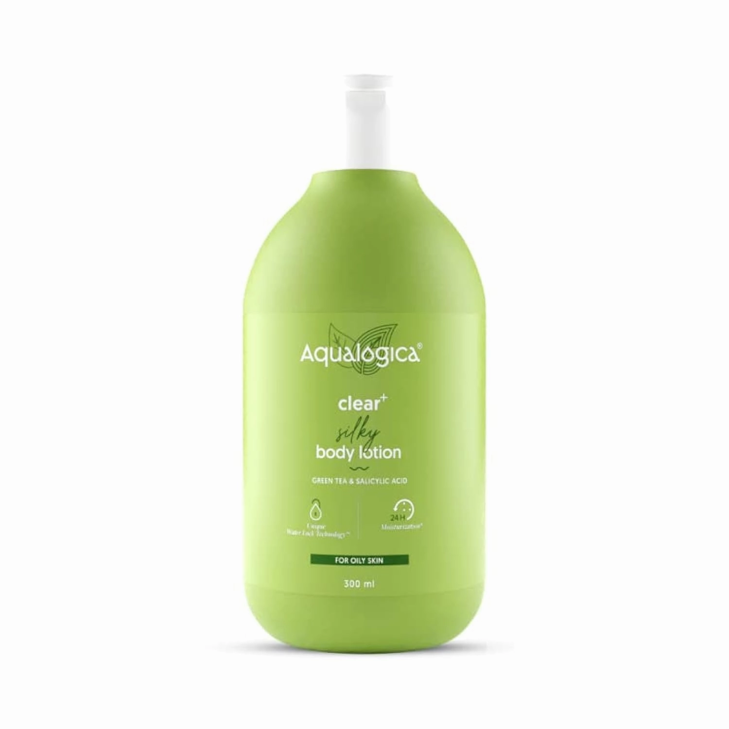 Clear  Oily Skin Body Lotion with Salicylic Acid & Green Tea | Helps Eliminates Body Acne & Soothes Redness | Non-Comedogenic & Non-Sticky | 10.14 Fl Oz/300ml