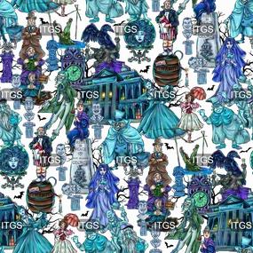 Clear Vinyl Design  - Ghouls a Glow 1
