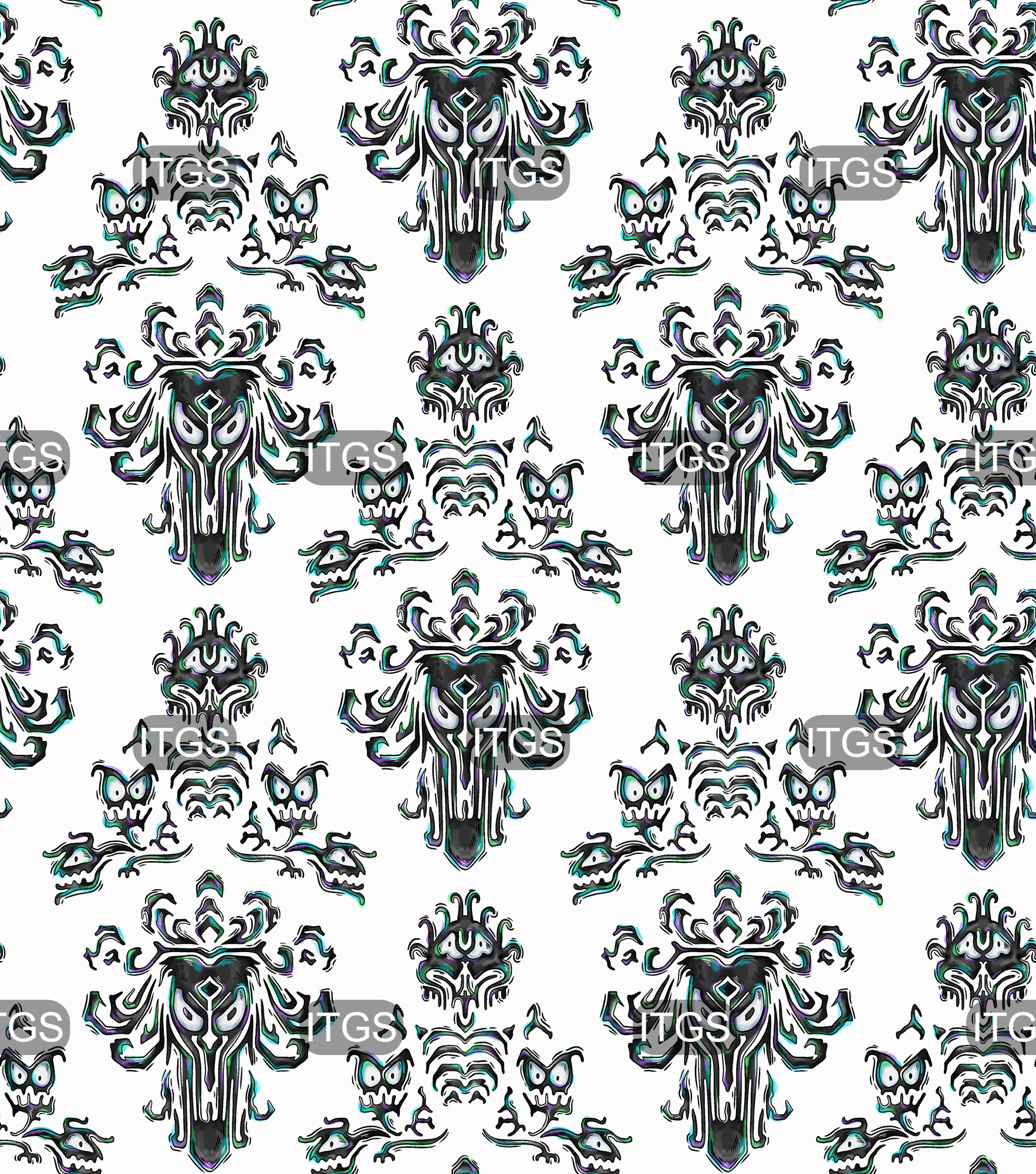 Clear Vinyl Design  - Ghouls a Glow 9