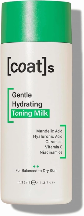 Coats Gentle Hydrating Toning Milk – Hydrates, Protects & Exfoliates to Prevent Breakouts – Dermatologist Approved & Clinically Proven – 4.2 oz