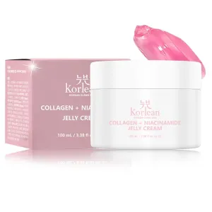 Collagen Jelly Cream- Freeze- Niacinamide & Freeze-Dried Hydrolyzed Collagen- Bring hydration, glow and korean glass like skin- No Fragrance, No Artificial Color, Korean Skincare