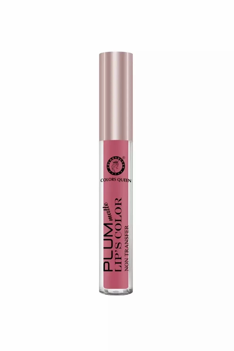 Colors Queen Plum Lips Color Non Transfer Matte Liquid Lipstick 7g (Blush)