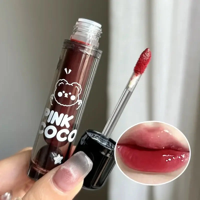 Dark Red Brown Liquid Lipstick