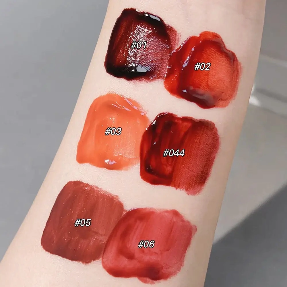 Dark Red Brown Liquid Lipstick
