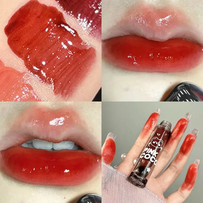 Dark Red Brown Liquid Lipstick
