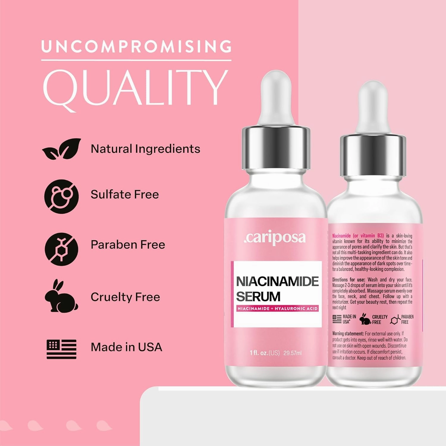 Dark Spot Corrector Serum for Face - Niacinamide Serum for Face - Blemish Control & Even Skin Tone Treatment - Radiant Complexion Serum - Gentle Acne Serum - Hydrating Facial Serum
