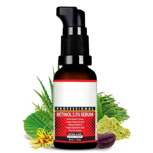 DBE Retinol Deep Wrinkle Repair Serum With Vitamin C, Vegan Glutathione, Vitamin E & Tea Tree Extract Anti-Wrinkle, Best Retinol 30ml.