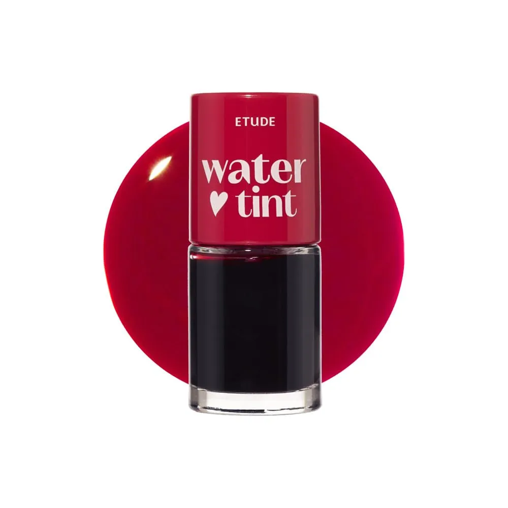 Dear Darling Water Tint - Cherry Ade | Vivid Color Lip Stain with Moisturizing Weightless & Non-Sticky Finish Lip Stain | Smudge-Proof Lip Tint | Korean Makeup, Perfect for Gift