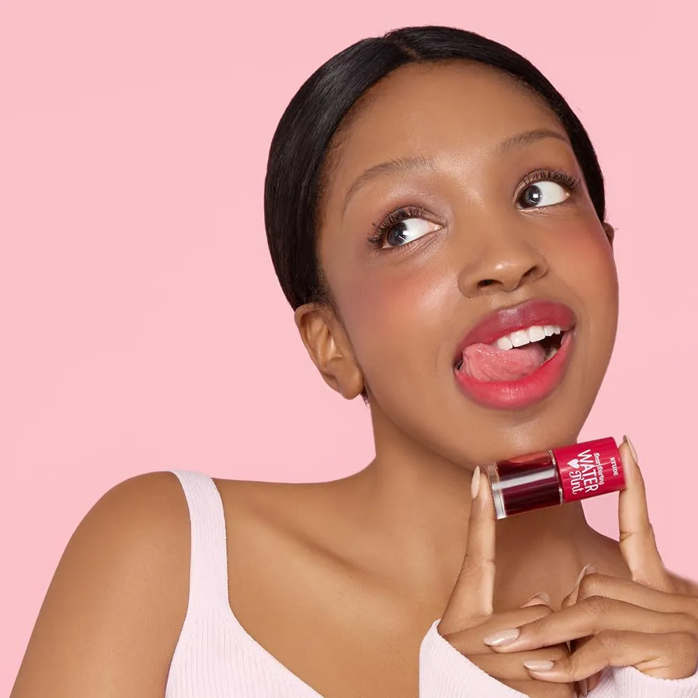 Dear Darling Water Tint - Cherry Ade | Vivid Color Lip Stain with Moisturizing Weightless & Non-Sticky Finish Lip Stain | Smudge-Proof Lip Tint | Korean Makeup, Perfect for Gift