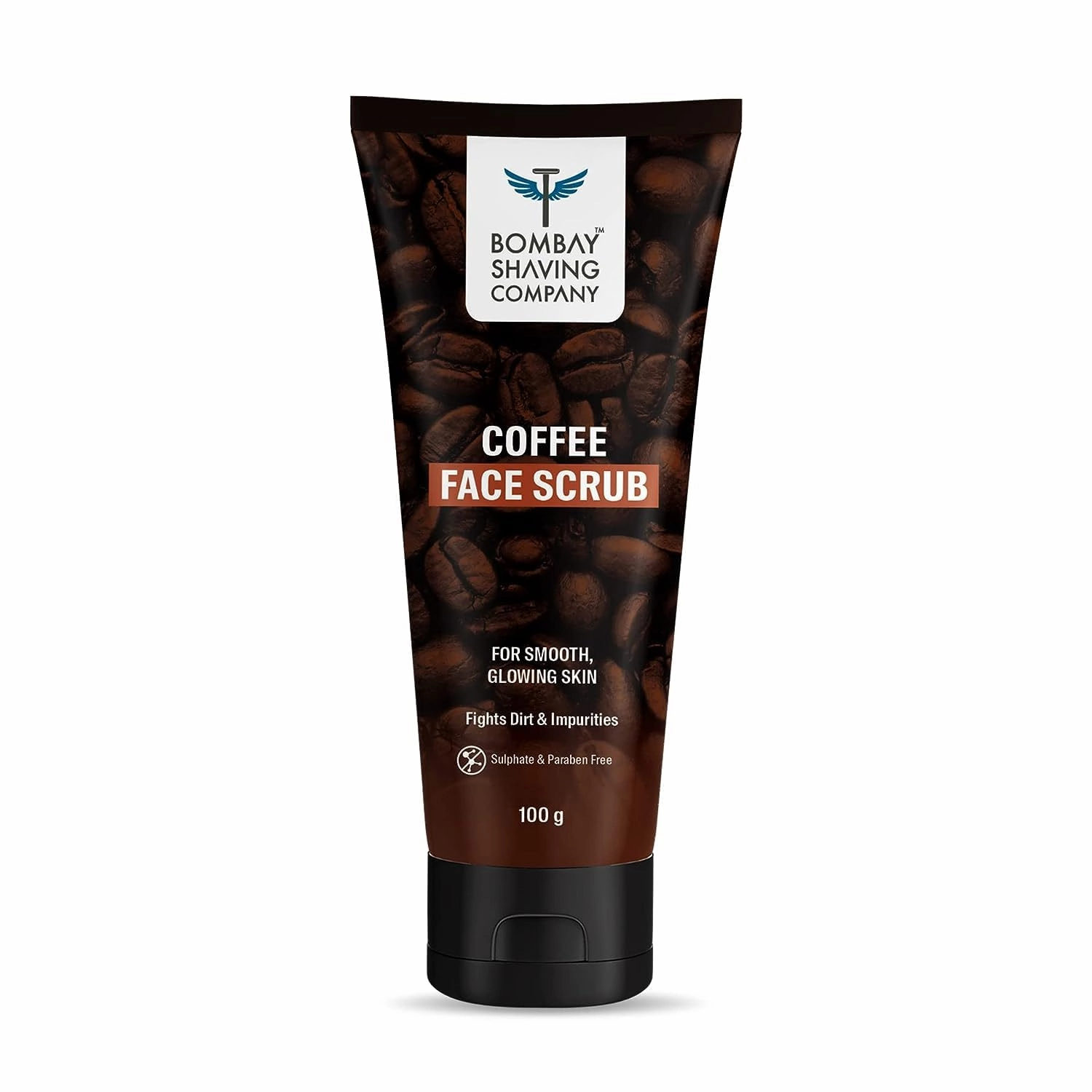 Deep Cleansing & Exfoliating Coffee Face Scrub 100g No Sulphate, No Paraben, Made in India
