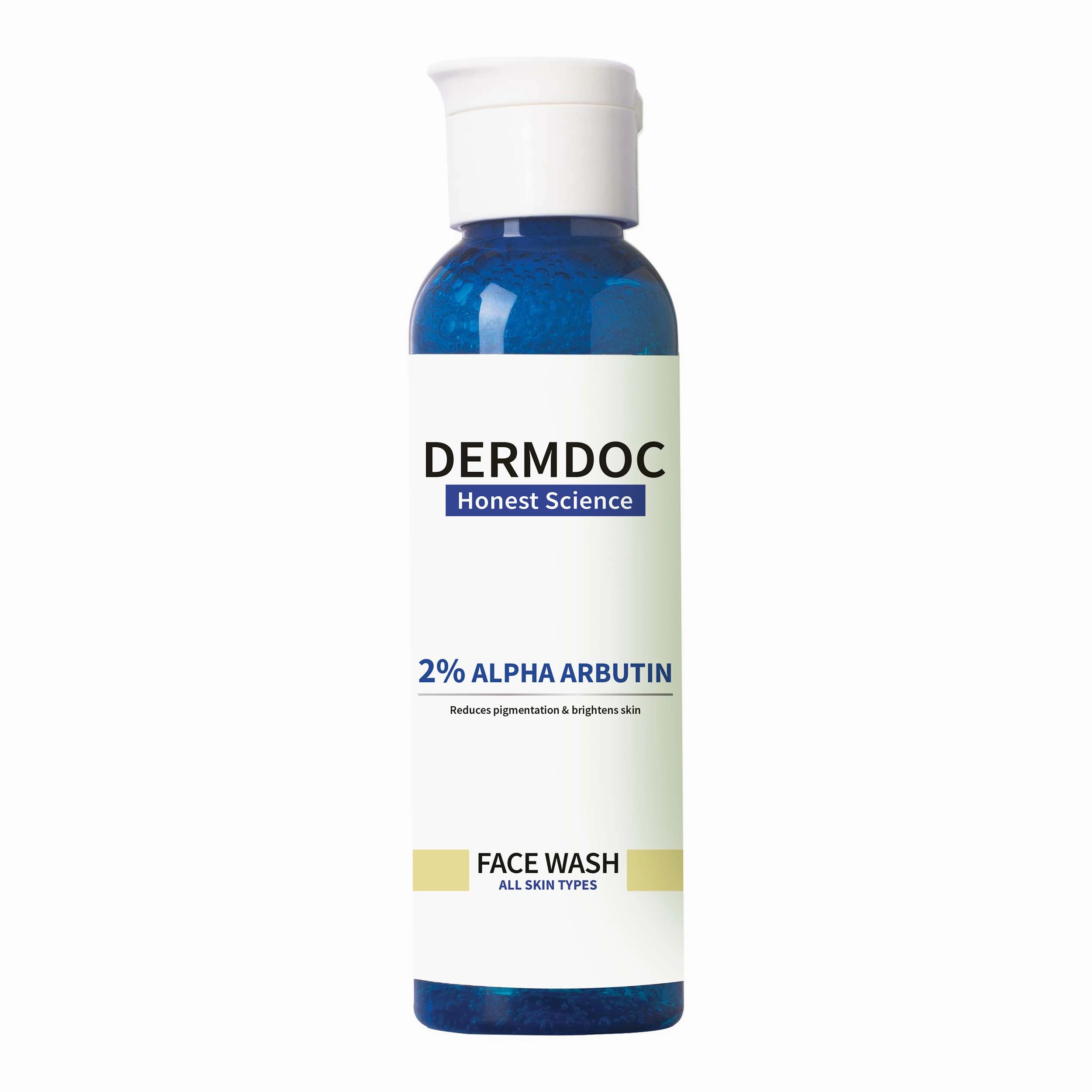 DermDoc Skin Glowing Face Wash with Alpha Arbutin (120 ml)