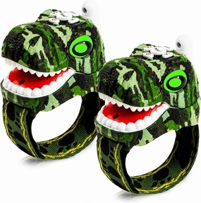 Dinosaur Walkie Talkies for Kids 2 Way Radios Toys for Boys Girls Ages 3-12 Long Range, 3 Channels Outdoor Adventure, Camping, Hiking Gifts Birthday Gifts Christmas Stocking Stuffers