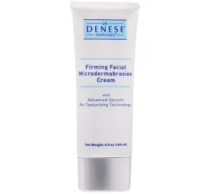 Dr. Denese SkinScience Firming Facial MicroDermabrasion Cream Refresh with Botanical Ingredients - Dual Physical Peel & Chemical Exfoliant For Glowing Radiant Skin - Paraben-Free, Cruelty-Free - 6oz