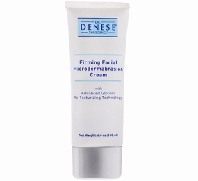 Dr. Denese SkinScience Firming Facial MicroDermabrasion Cream Refresh with Botanical Ingredients - Dual Physical Peel & Chemical Exfoliant For Glowing Radiant Skin - Paraben-Free, Cruelty-Free - 6oz
