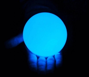DSJUGGLING Clear UV Acrylic Contact Juggling Ball - 2.75" - 70mm