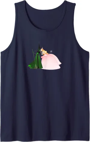 Enchanting Green Witch and Fairy Whispering Magical Secrets Tank Top
