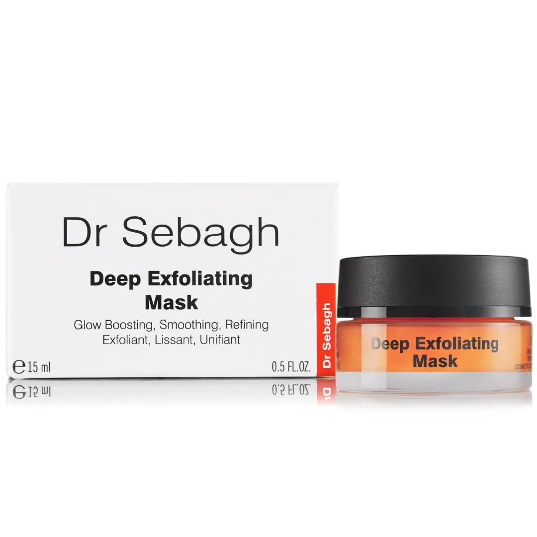 Exfoliating Face Mask [TRAVEL SIZE] - Face Exfoliator for Smooth & Radiant Skin - Exfoliante Facial Clears & Evens Skin Tone - Skin Exfoliator for Skin Cell Boost (0.5 fl.oz.)
