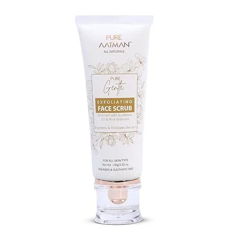 Face Scrub | Extra Gentle Exfoliator for Smooth & Radiant Skin | Remove dead skin cells, unclog pores | Only Natural Ingredient Used | Result Oriented |