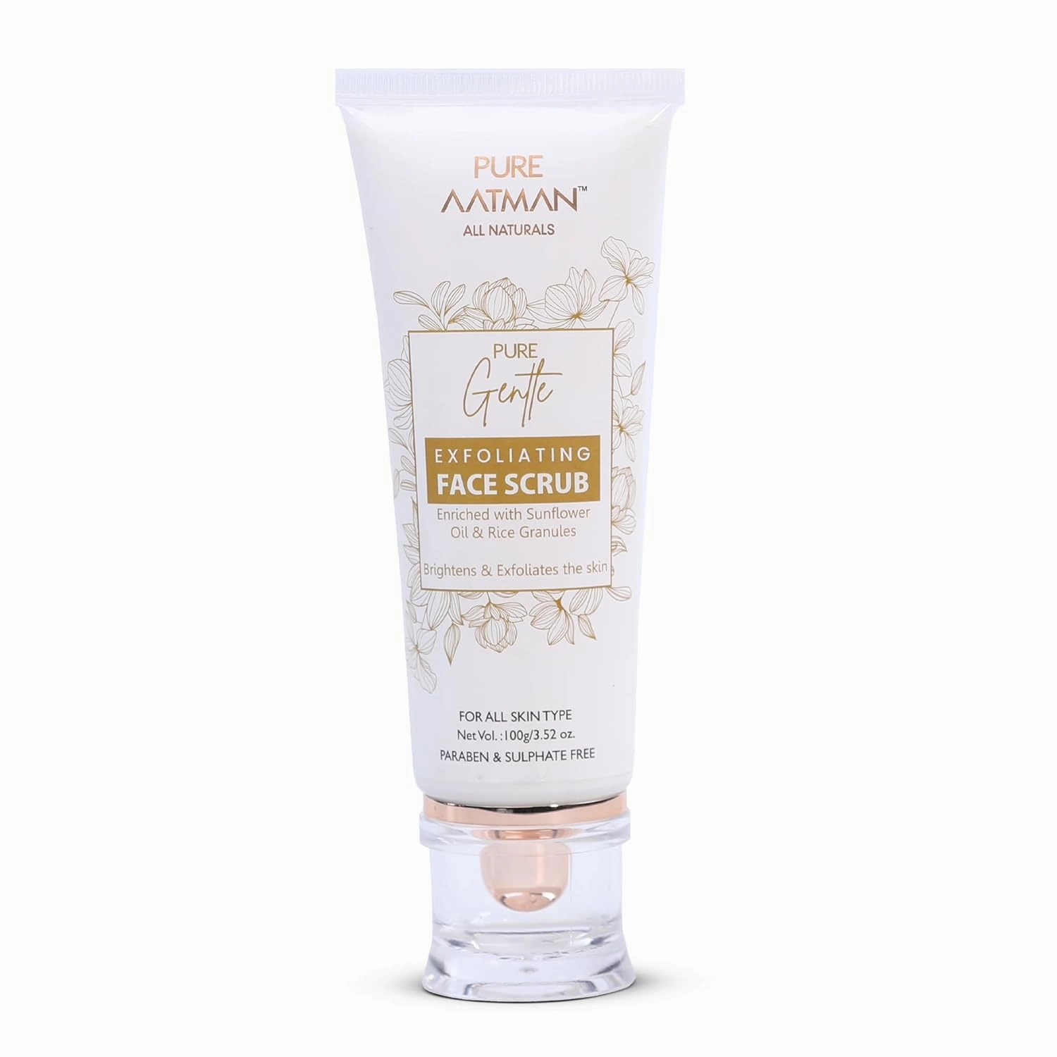 Face Scrub | Extra Gentle Exfoliator for Smooth & Radiant Skin | Remove dead skin cells, unclog pores | Only Natural Ingredient Used | Result Oriented |