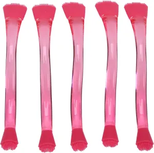 Facial Cleaning Brush Silicone Face Wash Brush Double Sided Makeup Remover Skin Care for Lip and Face Cleaning