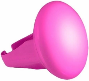 FlashingBlinkyLights Light Up Pink Glowing LED Ring (Set of 12)